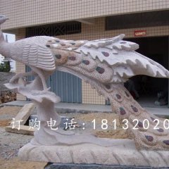 孔雀石雕，公園動(dòng)物石雕