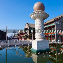 風(fēng)水球石雕，景區(qū)景觀石雕