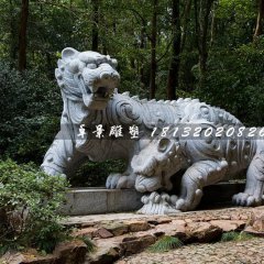 母子虎石雕，公園動(dòng)物石雕