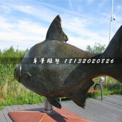 銅雕魚，廣場(chǎng)動(dòng)物銅雕