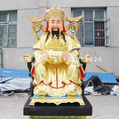 財(cái)神爺?shù)袼?，玻璃鋼神? width=