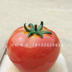 仿真西紅柿雕塑，玻璃鋼蔬菜