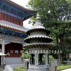 圓形香爐銅雕 寺廟三足銅香爐