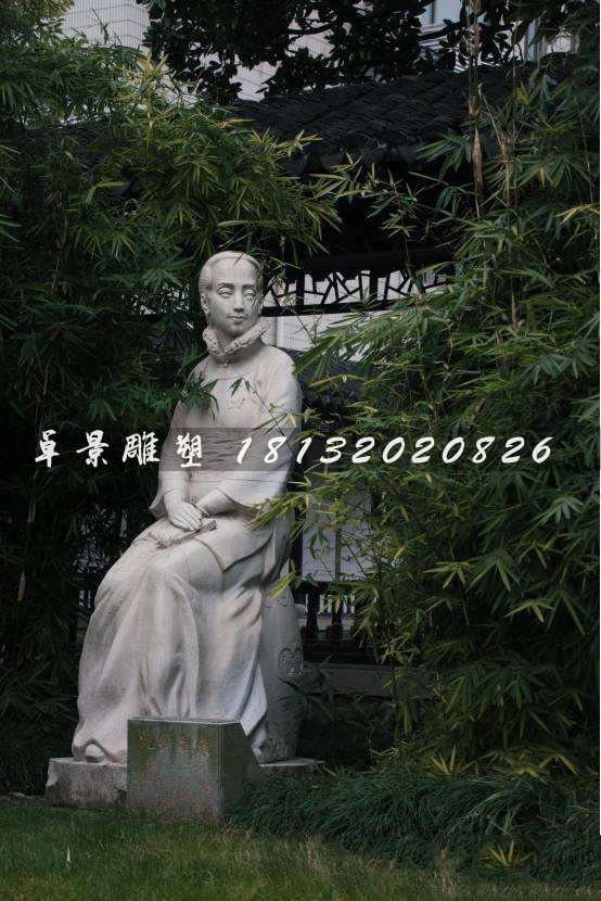 沈壽石雕，古代人物石雕