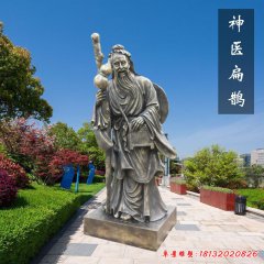 古代名人神醫(yī)扁鵲銅雕